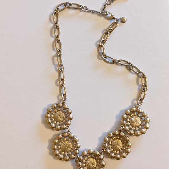 J Crew rhinestone statement necklace - Picture 9 of 10